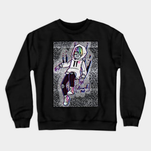 glitch simba Crewneck Sweatshirt